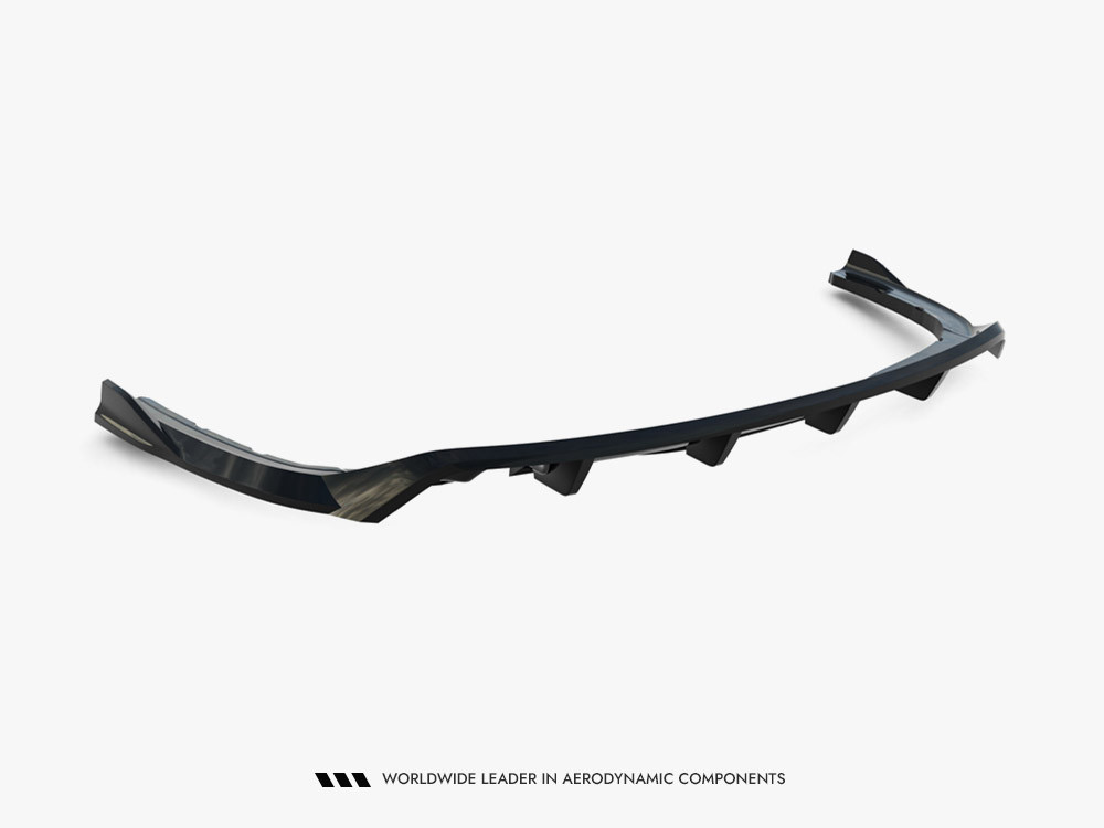 Maxton Rear Splitter (Vertical Bars) BMW 3 Sportline Sedan / Touring F30 / F31