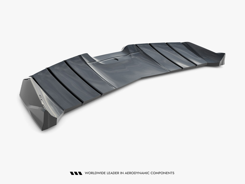 Maxton Rear Splitter (Vertical Bars) + LED Mercedes-AMG GT R C190 Facelift