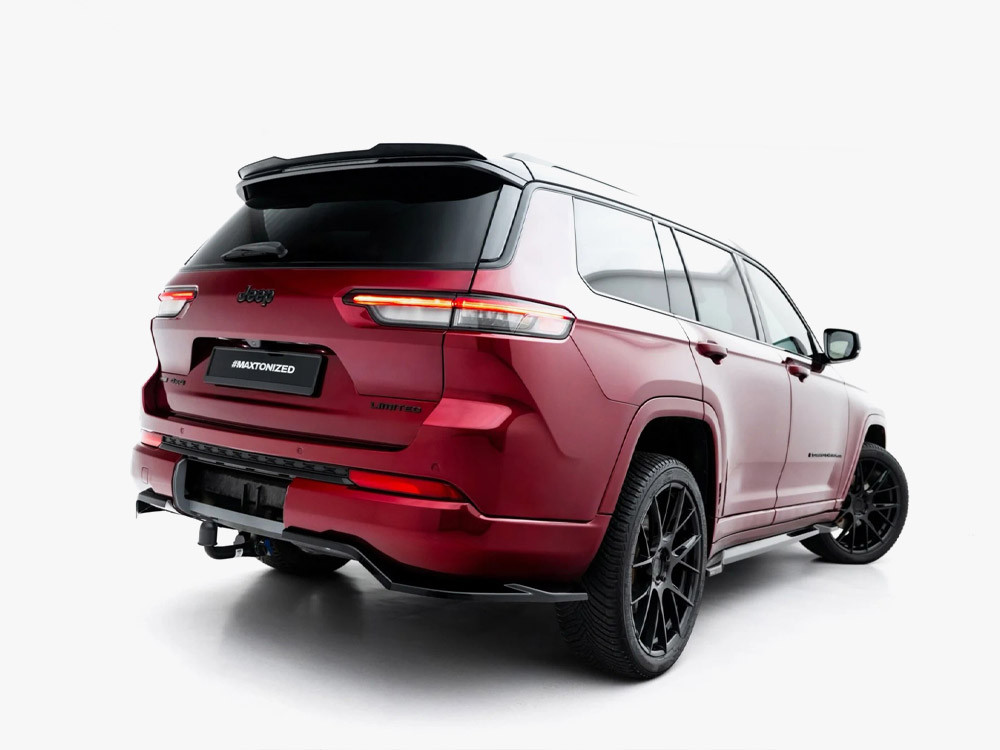 Maxton Rear Splitter (Vertical Bars) Jeep Grand Cherokee L Mk5 Maxton Rear Splitter (Vertical Bars) Jeep Grand Cherokee L Mk5