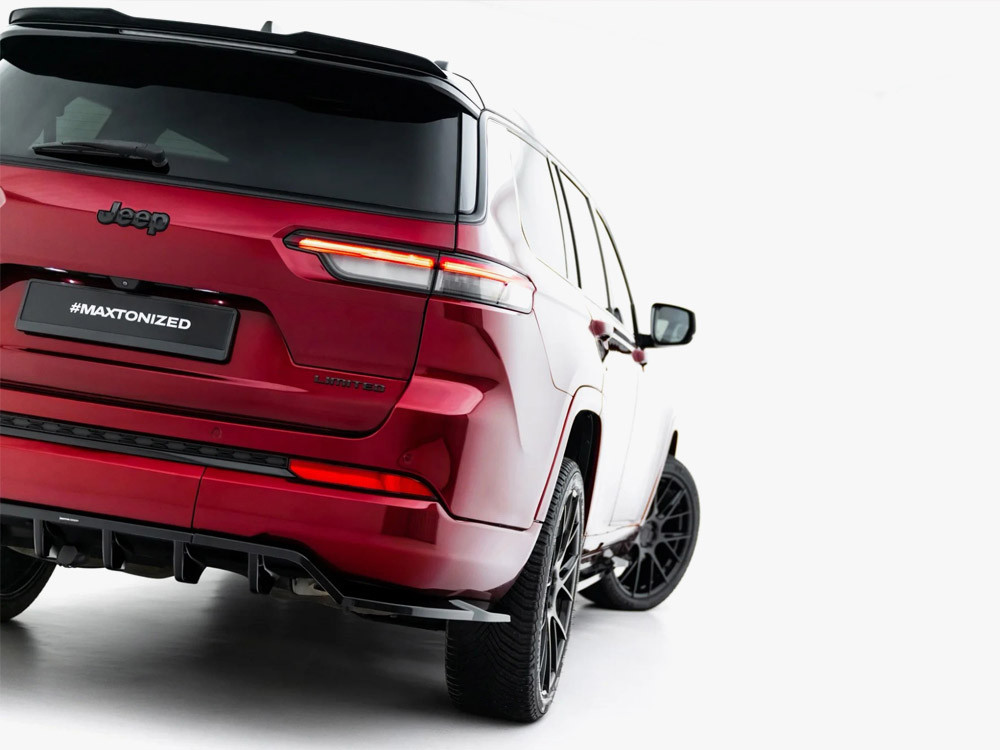 Maxton Rear Splitter (Vertical Bars) Jeep Grand Cherokee L Mk5 Maxton Rear Splitter (Vertical Bars) Jeep Grand Cherokee L Mk5