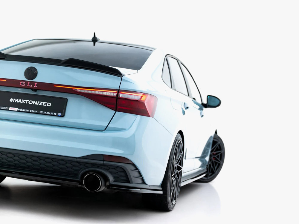 Maxton Rear Side Splitters Volkswagen Jetta GLI Mk7 Facelift 2