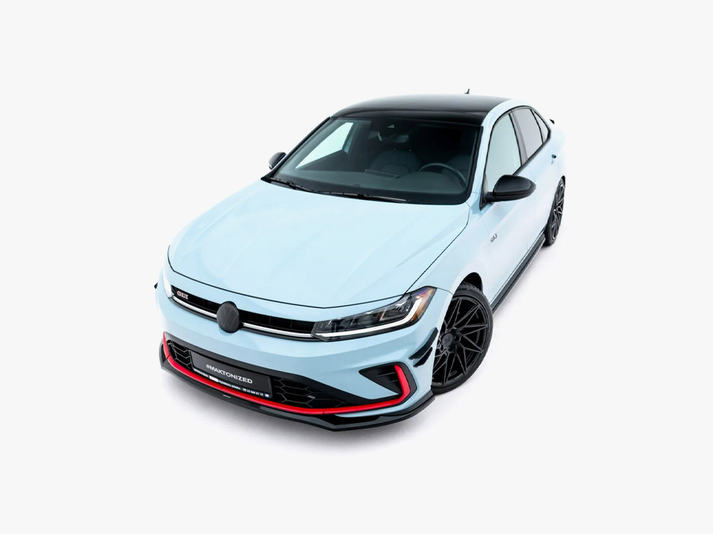 Maxton Front Splitter V.2 Volkswagen Jetta GLI Mk7 Facelift 2