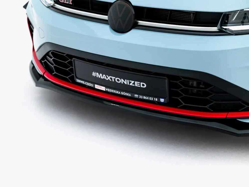 Maxton Front Splitter V.2 Volkswagen Jetta GLI Mk7 Facelift 2