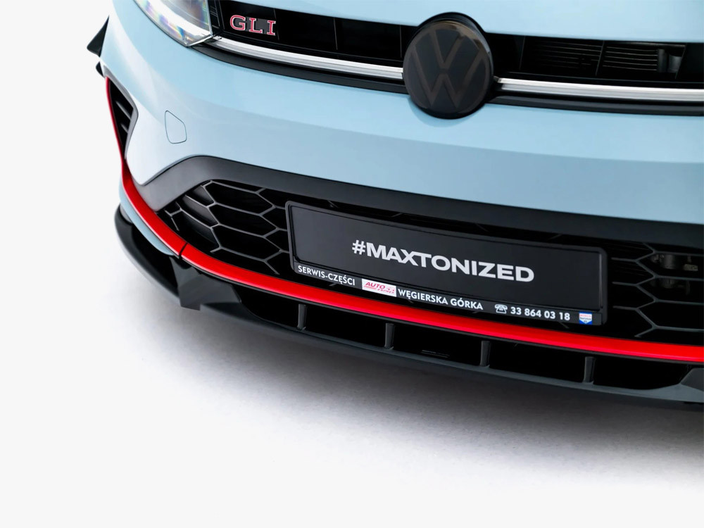 Maxton Front Splitter V.1 Volkswagen Jetta GLI Mk7 Facelift 2