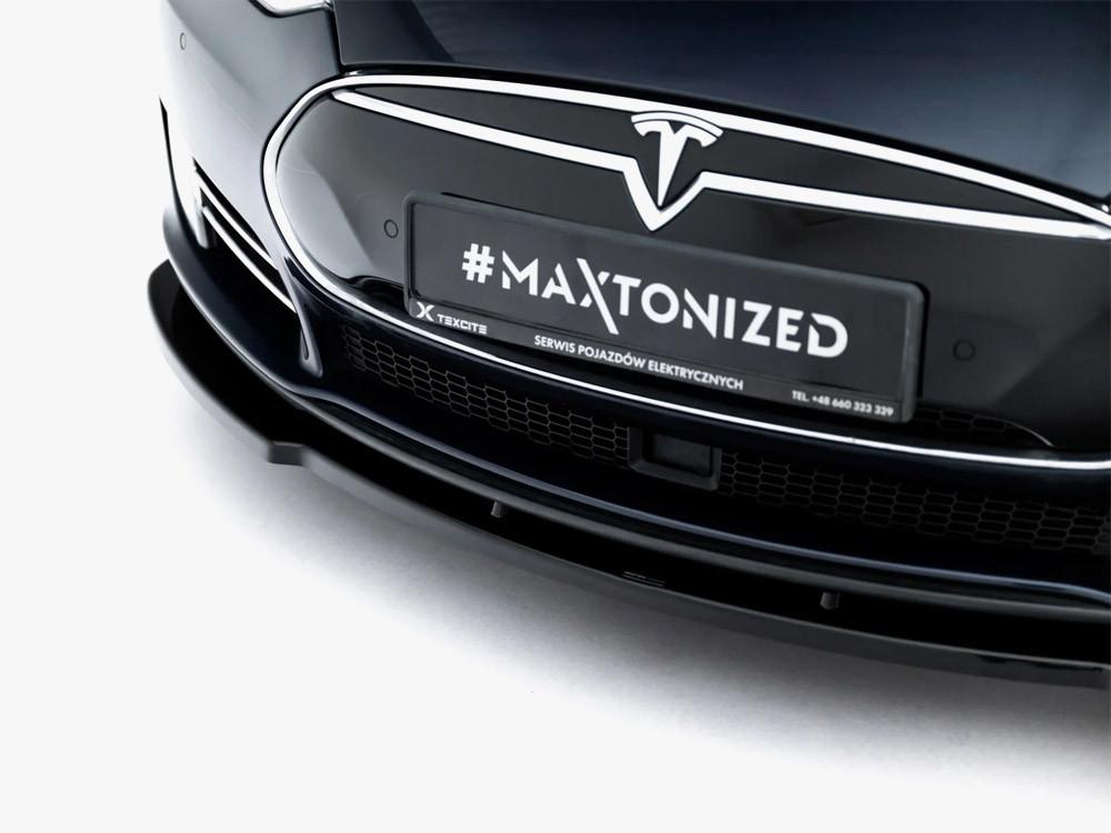 Maxton Front Splitter V.2 Tesla Model S Mk1