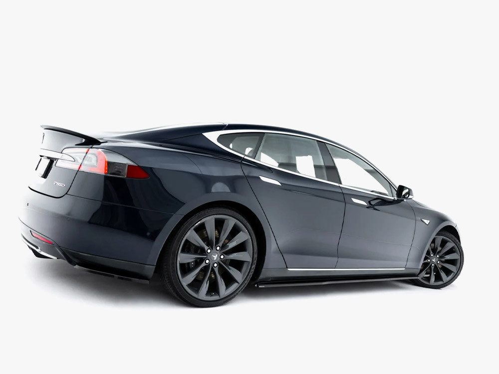 Maxton Side Skirt Diffusers V.2 Tesla Model S Mk1