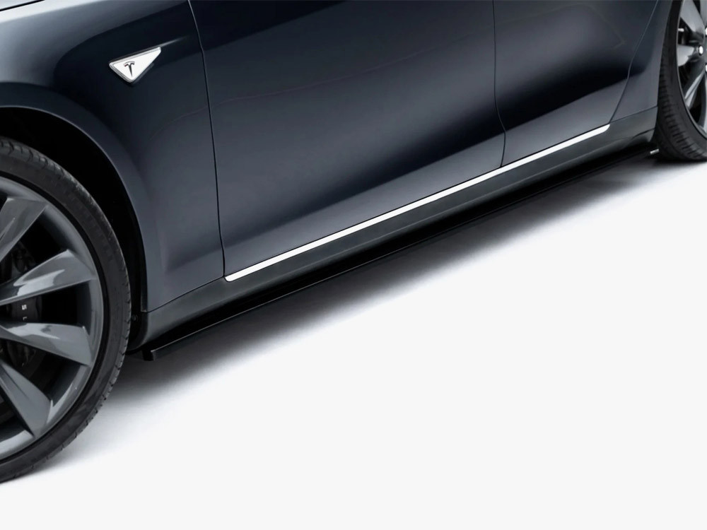 Maxton Side Skirt Diffusers V.1 Tesla Model S Mk1