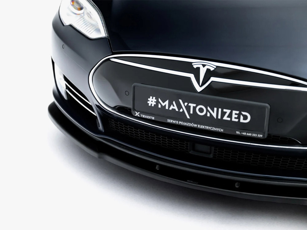 Maxton Front Splitter V.1 Tesla Model S Mk1