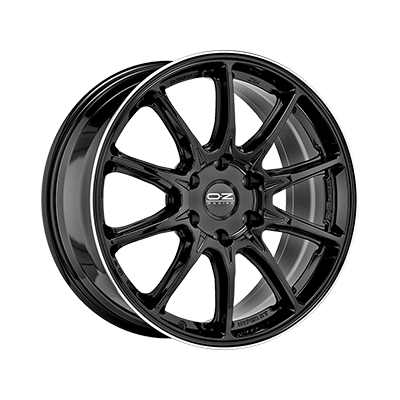 OZ Racing HYPER XT HLT OFFROAD GLOSS BLACK+DIAMOND LIP - 20x9 - 6x114.3 - CB: 66.1 - ET38 OZ Racing HYPER XT HLT OFFROAD GLOSS BLACK+DIAMOND LIP - 20x9 - 6x114.3 - CB: 66.1 - ET38