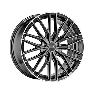 OZ Racing GRAN TURISMO HLT STAR GRAPHITE DIAMOND LIP - 20x8.5 - 5x114.3 - CB: 75 - ET45