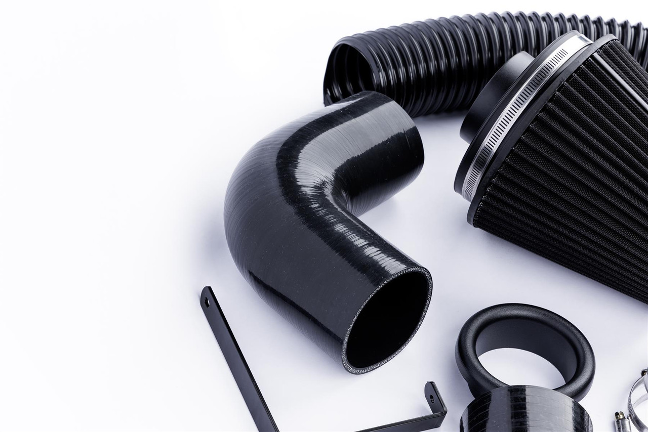 Ramair Performance Pleated Induction Kit for VW MK5 Golf R32 3.2 V6  - Black Hoses
