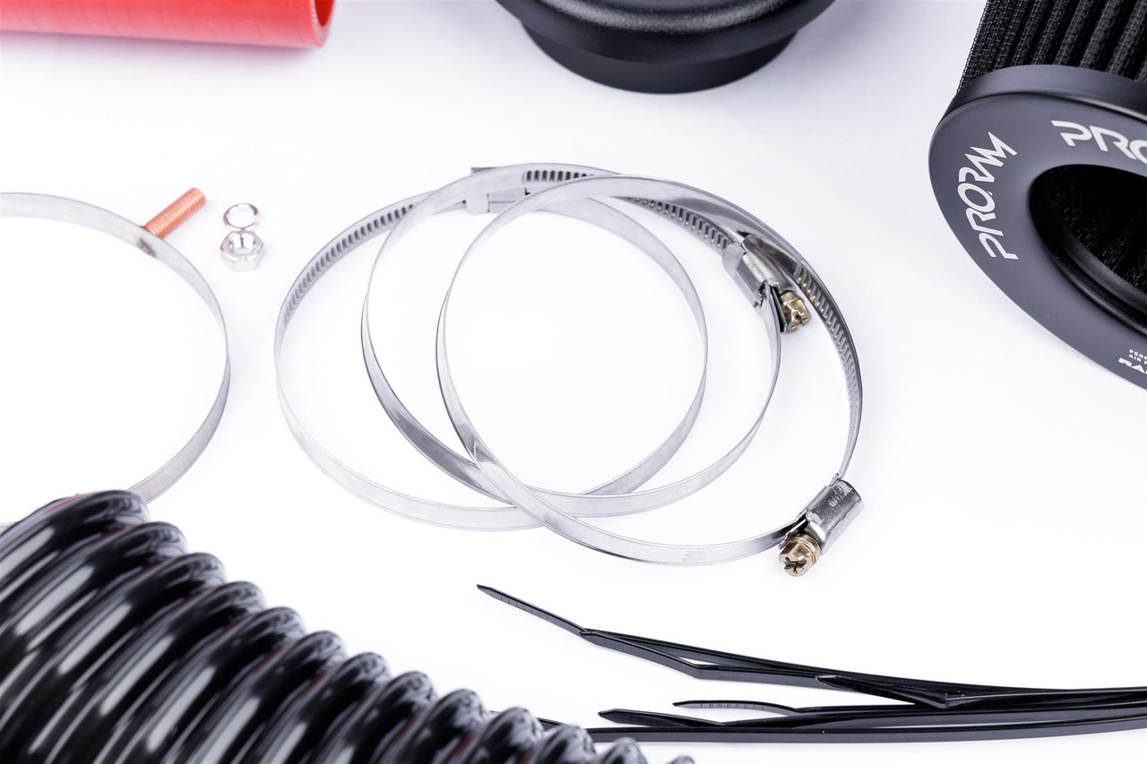Ramair Performance Pleated Induction Kit for VW MK5 Golf R32 3.2 V6 - Red Hoses Ramair Performance Pleated Induction Kit for VW MK5 Golf R32 3.2 V6 - Red Hoses