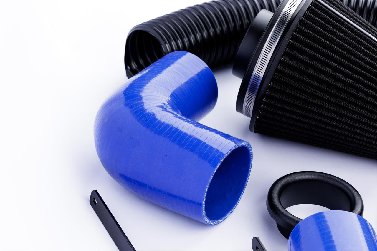 Ramair Performance Pleated Induction Kit for VW MK5 Golf R32 3.2 V6 - Blue Hoses Ramair Performance Pleated Induction Kit for VW MK5 Golf R32 3.2 V6 - Blue Hoses