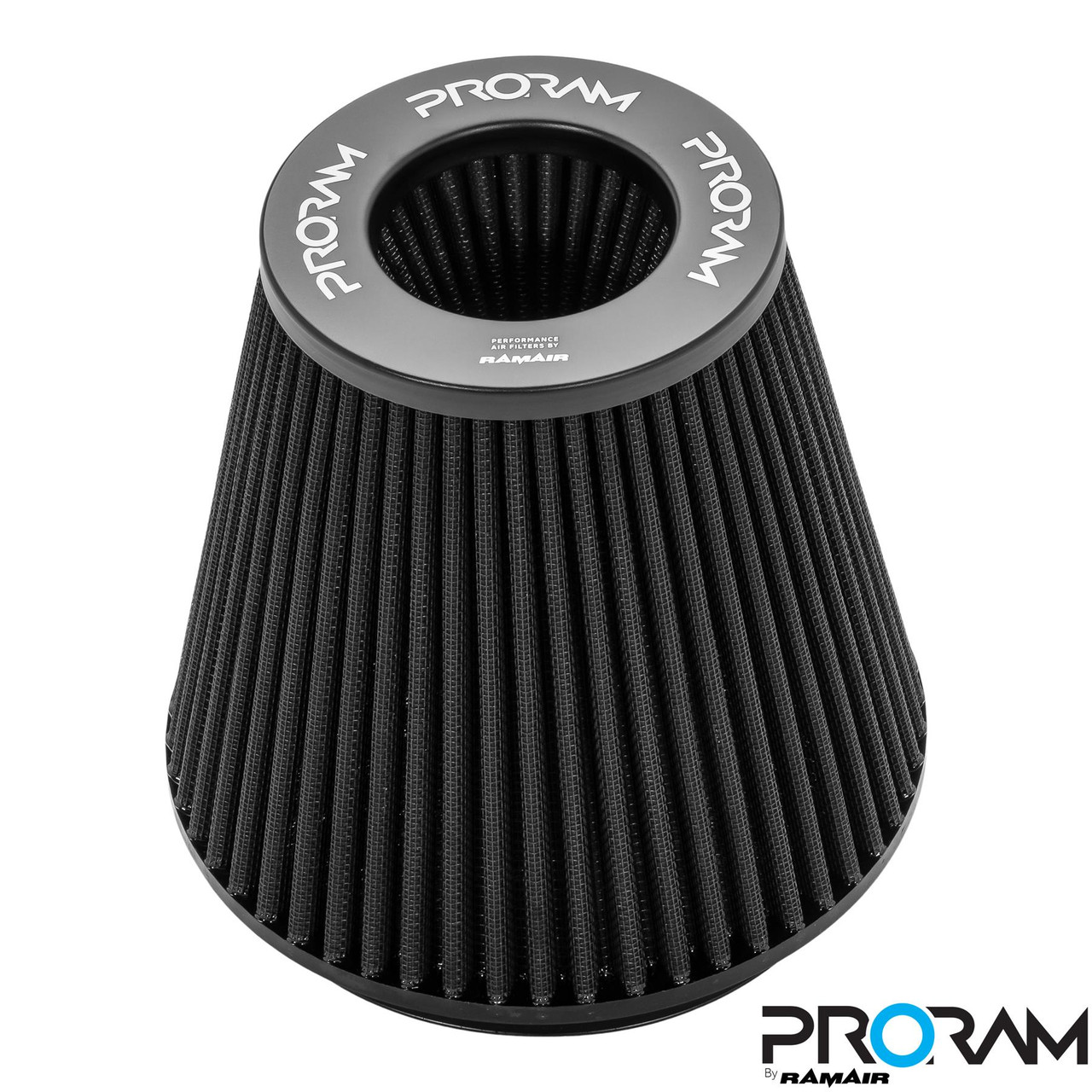 Ramair Performance Pleated Induction Kit for MK2 Focus ST with ECU Holder - Red Hoses