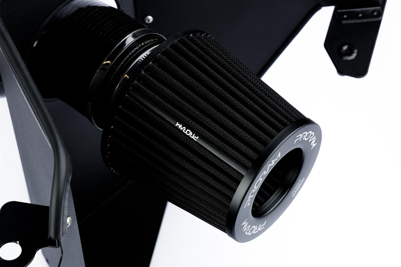 Ramair Performance Pleated Induction Kit for 2.3 Ecoboost Ford Mustang - Black Hose