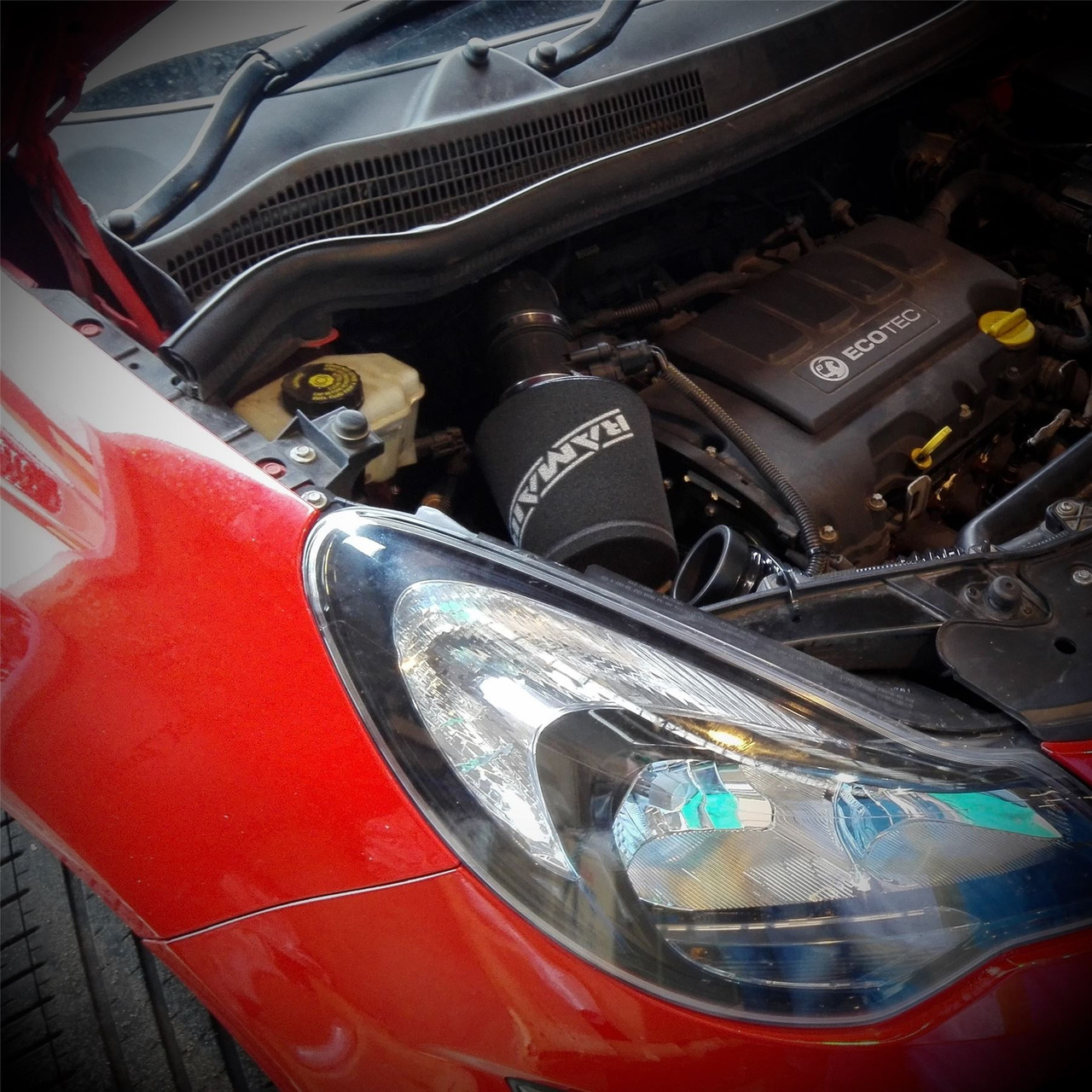Ramair Performance Foam Induction Kit for Vauxhall Corsa D 1.0 1.2