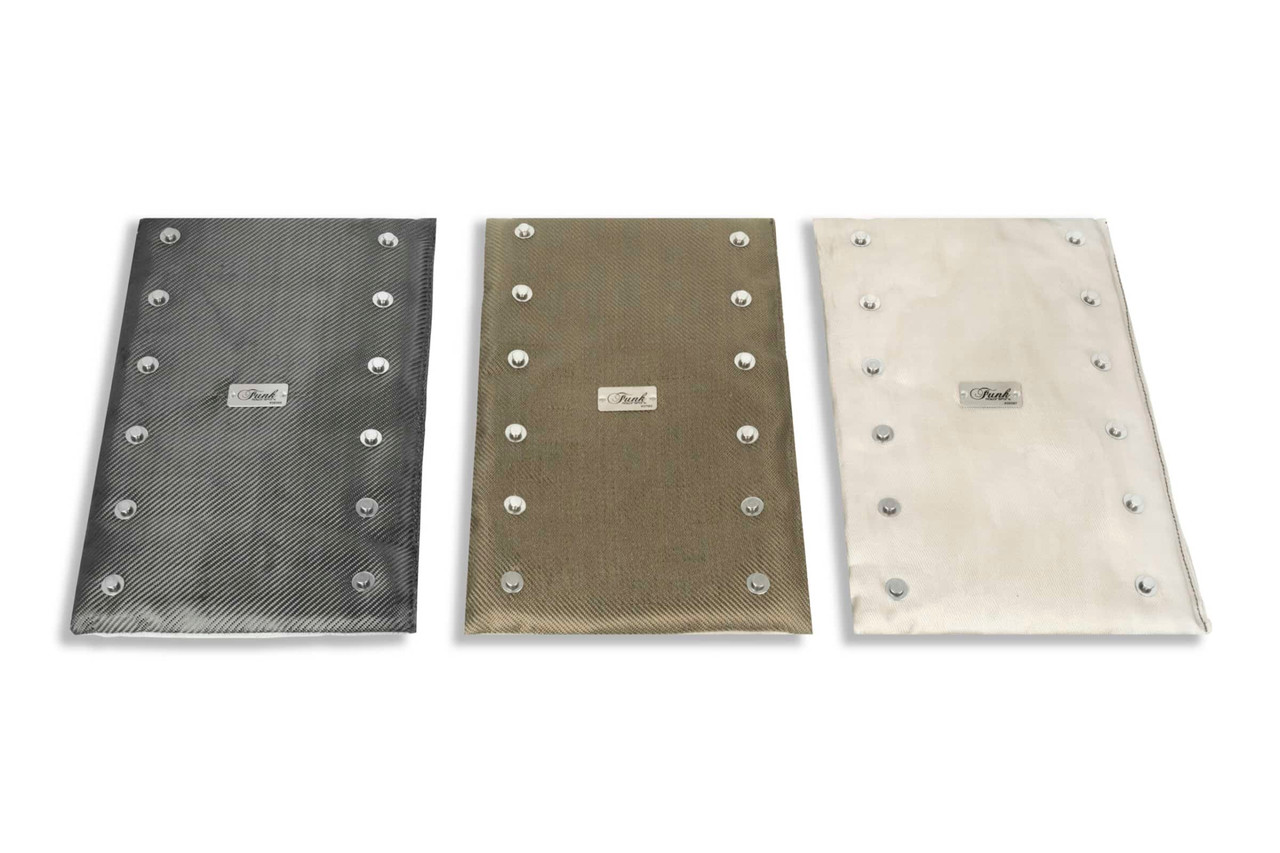 Exhaust Blanket Wrap Around - Titanium, 4" (Dia) x 6" length