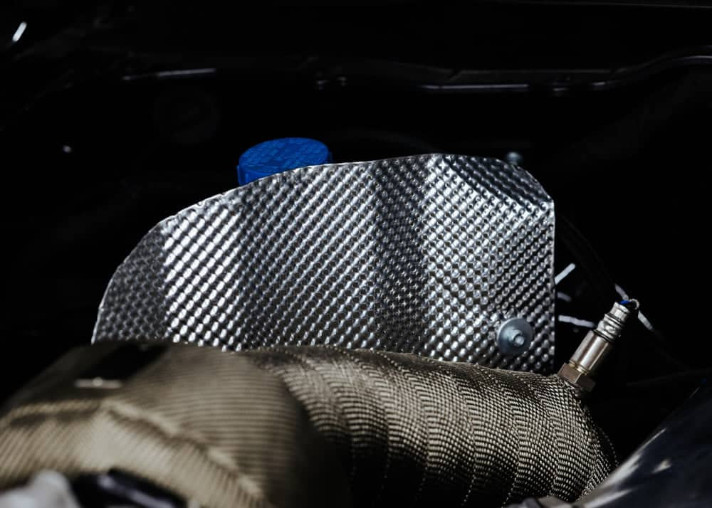 THICK Aluminium Barrier Heat shield 0.5mm Thick sheet - Aluminium, 1m x 1m