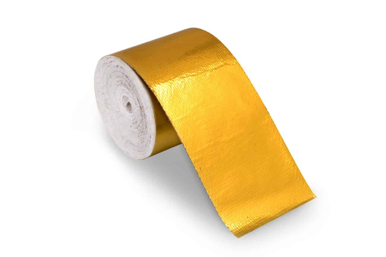 Funk Gold Reflective Heat Tape - Gold, 25mm x 15m