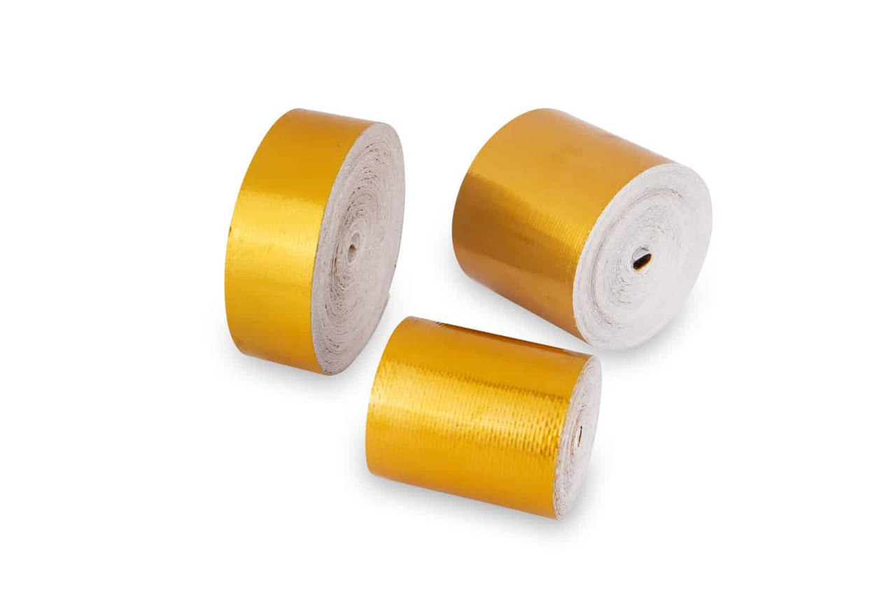 Funk Gold Reflective Heat Tape - Gold, 50mm x 10m