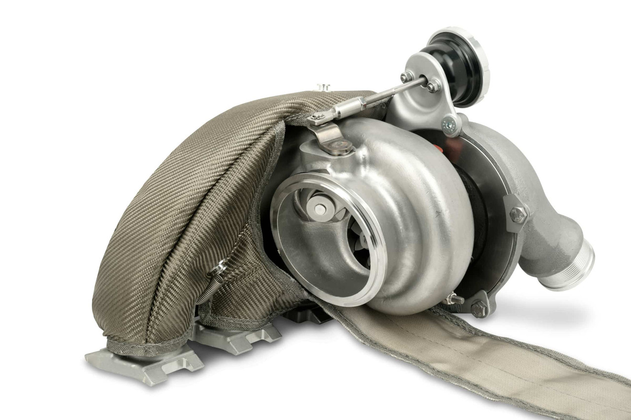 Audi 8J TTRS Turbo Blanket - Titanium