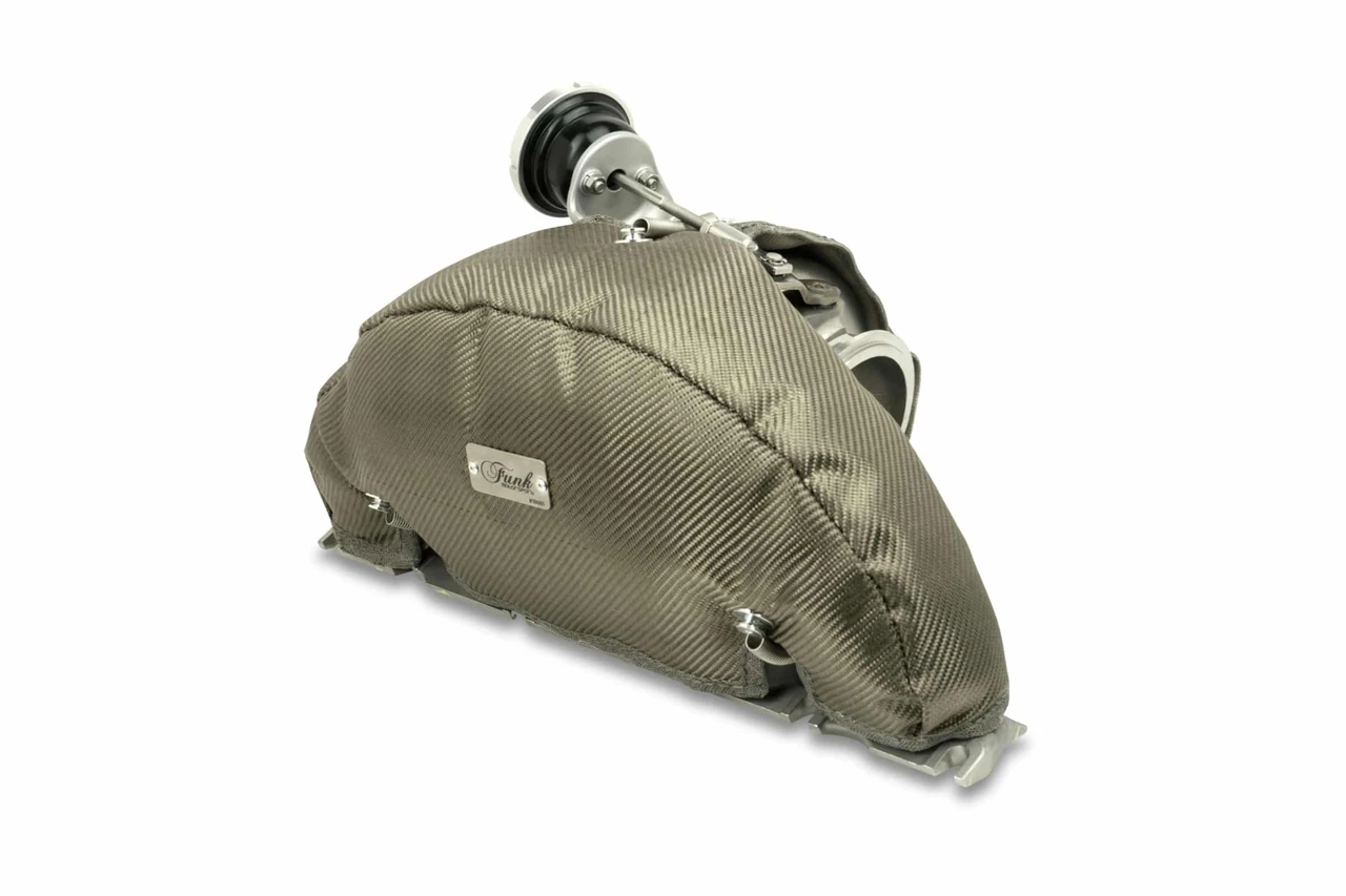 Audi 8J TTRS Turbo Blanket - Titanium