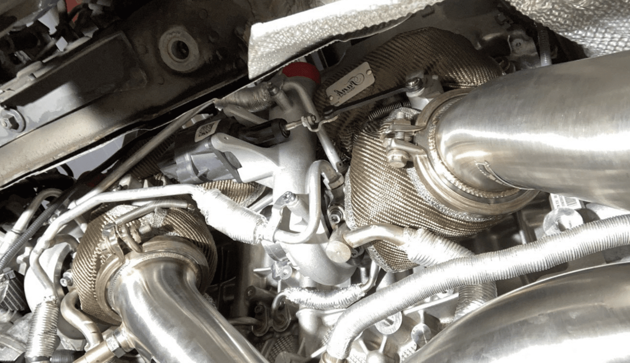 F80 BMW M3 Turbo Blanket - Titanium