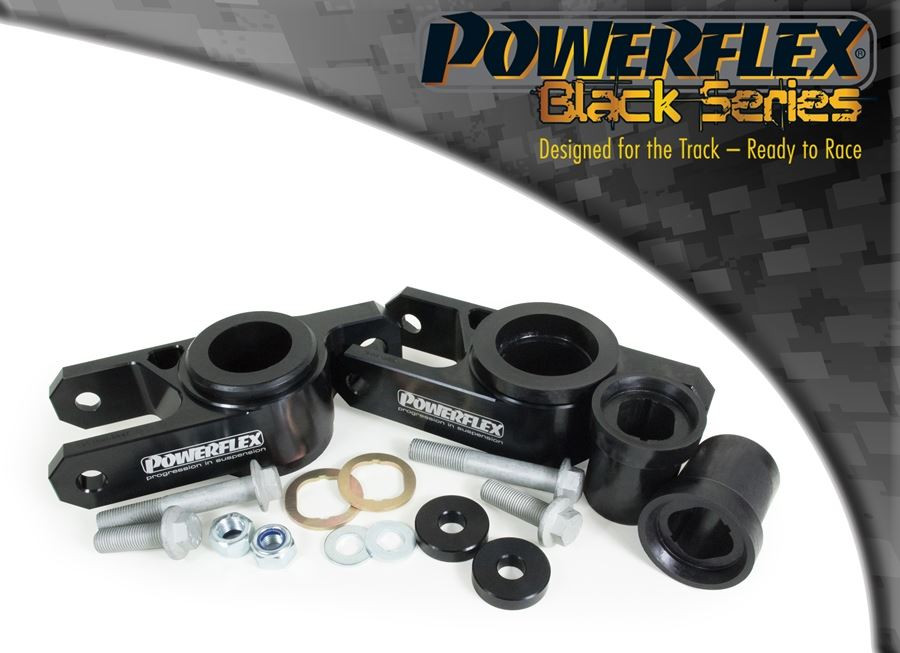 Front Wishbone Rear Bush Anti-Lift & Caster offset - 2 x PFF25-1102GBLK