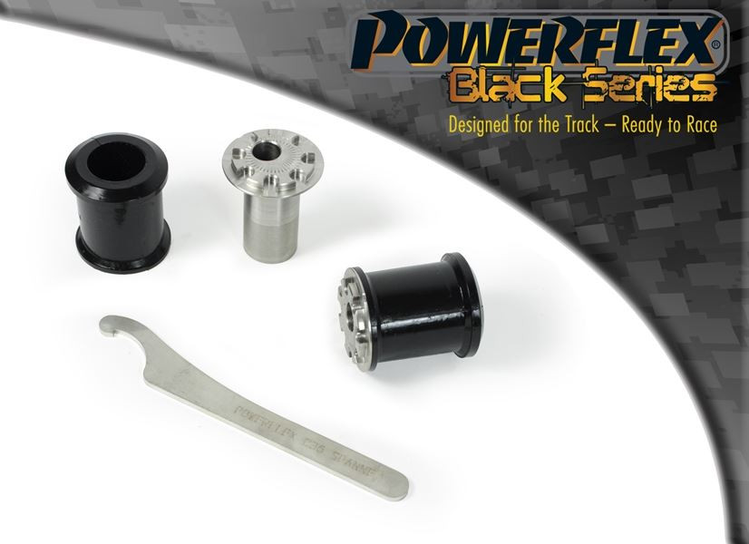 Front Wishbone Front Bush Camber Adjustable - 2 x PFF26-101GBLK