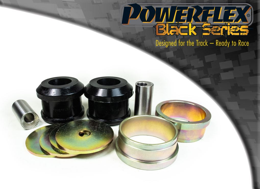Front Arm Rear Bush Caster offset - 2 x PFF60-502GBLK