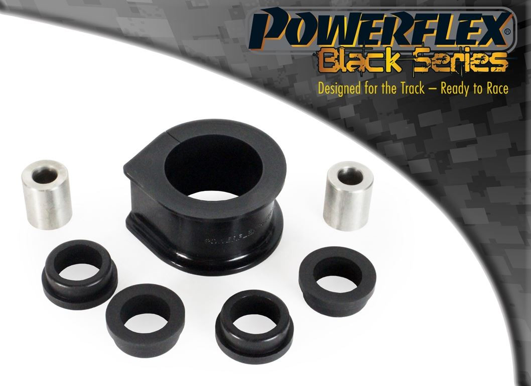 Front Steering Rack Mount Bush Kit 47mm - PFF76-613BLK