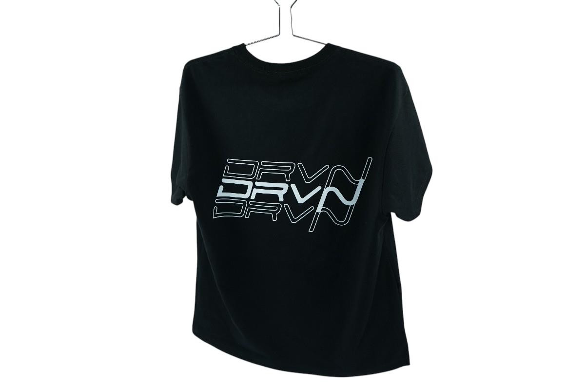 DRVN 'Repeat' Black Heavy T-Shirt