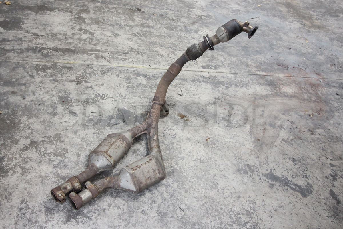Darkside 2.5" Stainless De-Cat Downpipe for Audi A6 Allroad C5 2.5 TDI V6