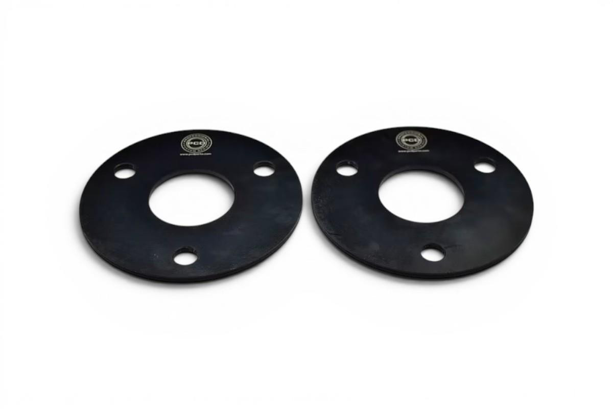 Pair of 3x112 PCD 57.1 CB Wheel Spacers (Black) Pair of 3x112 PCD 57.1 CB Wheel Spacers (Black)
