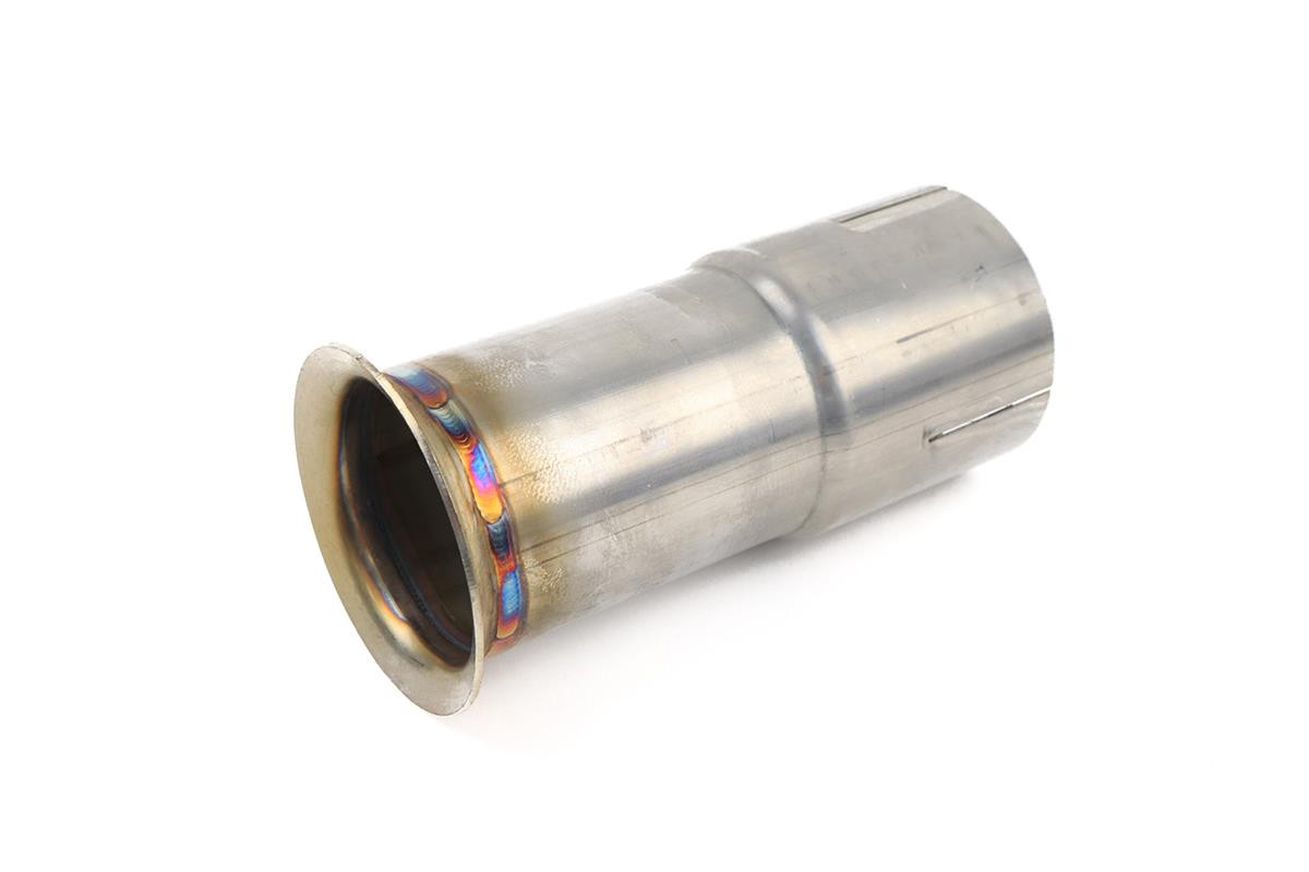 2.5" Stainless Slip Joint to V-band for USA Spec Vehicles With Secondary Catalyst