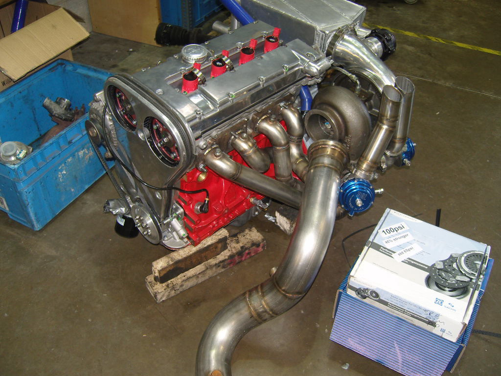 XE C20LET Engine from 1000bhp+ Vauxhall Tigra Drag Car Project