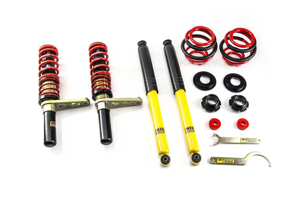 MTS Technik Coilovers (Street, Gold) for Opel KADETT E Hatchback (T85)
