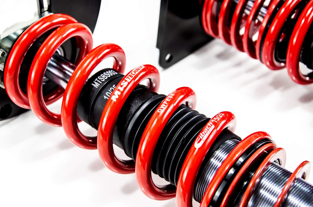 MTS Technik Coilovers (Street, Inox) for Audi 100 C3 Avant (44) / 100 C3 Saloon (44)