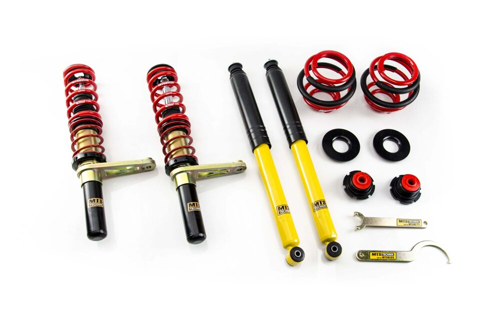 MTS Technik Coilovers (Street, Gold) for Opel ASTRA F Hatchback (T92)