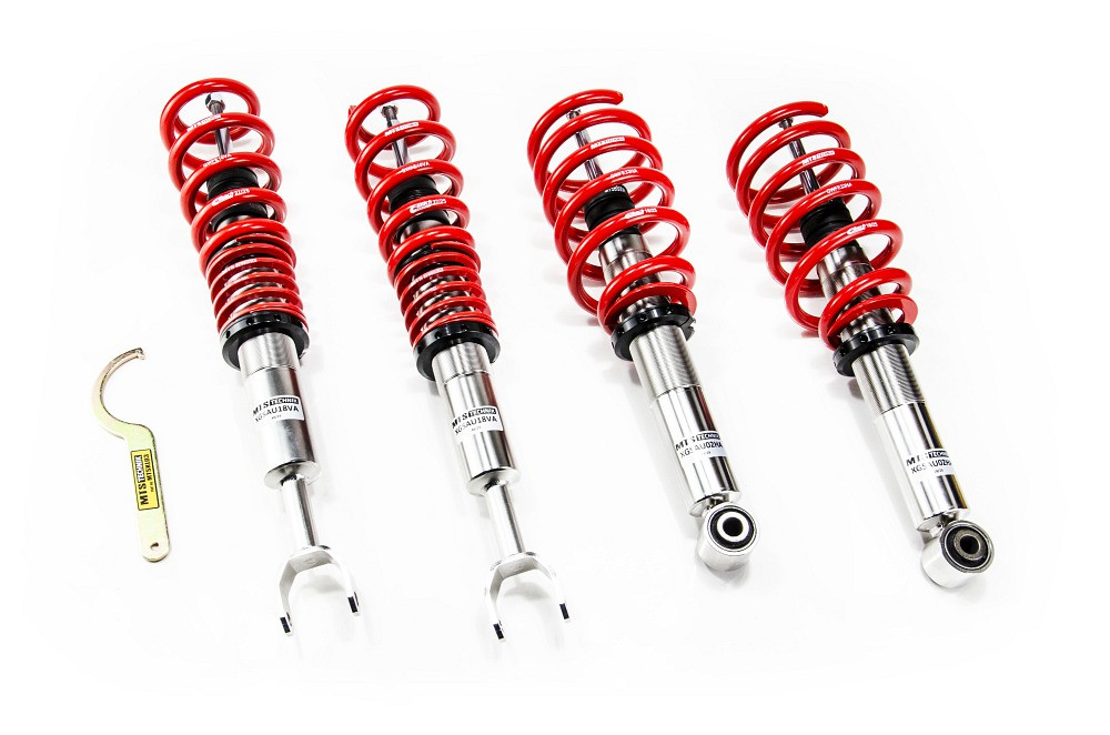 MTS Technik Coilovers (Street, Inox) for Audi A6 C5 (4B) / A6 C5 Avant (4B) MTS Technik Coilovers (Street, Inox) for Audi A6 C5 (4B) / A6 C5 Avant (4B)