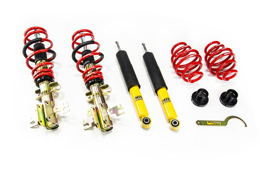 MTS Technik Coilovers (Street, Gold) for Saab 9-3 Convertible (YS3F)