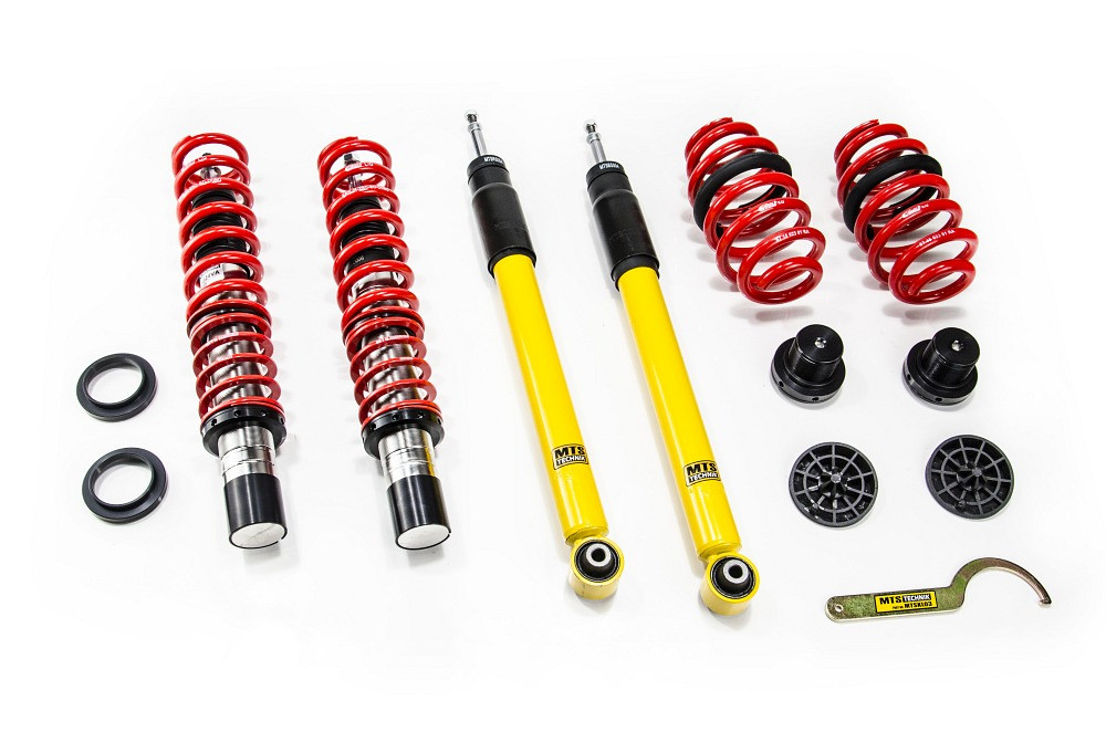 MTS Technik Coilovers (Street, Inox) for Audi A4 B9 Avant (8W) / A4 B9 (8W) / A5 (F5)