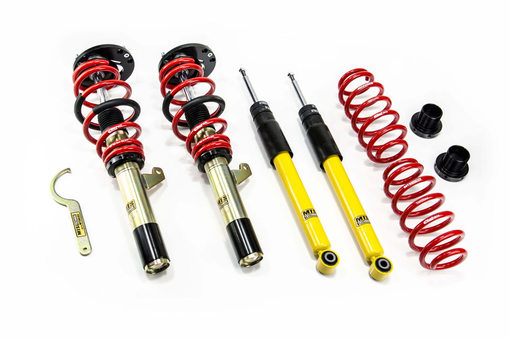 MTS Technik Coilovers (Stance, Gold) for Volkswagen TIGUAN (5N) / Audi Q3 (8U)