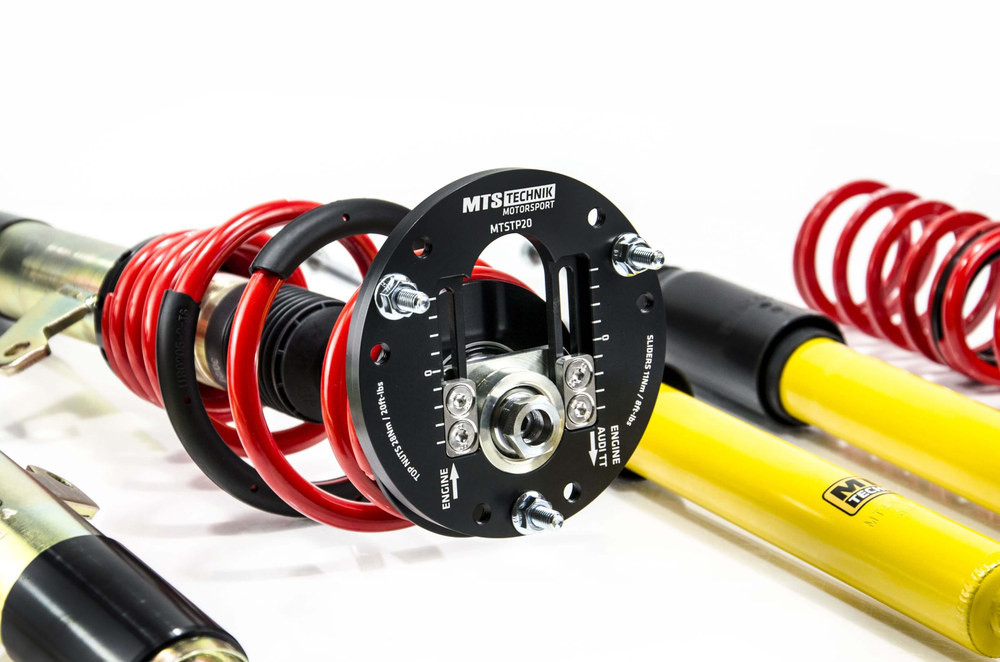 MTS Technik Coilovers (Stance, Gold) for Volkswagen TIGUAN (5N) / Audi Q3 (8U)