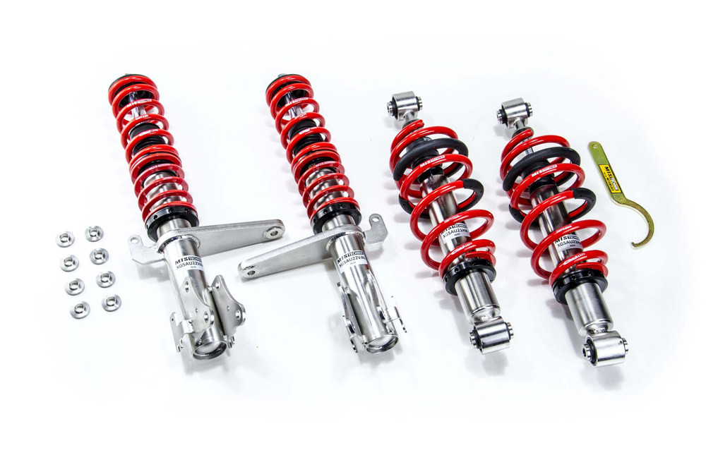 MTS Technik Coilovers (Comfort, Inox) for Audi 80 B4 Avant (8C) / 80 B4 Saloon (8C) MTS Technik Coilovers (Comfort, Inox) for Audi 80 B4 Avant (8C) / 80 B4 Saloon (8C)