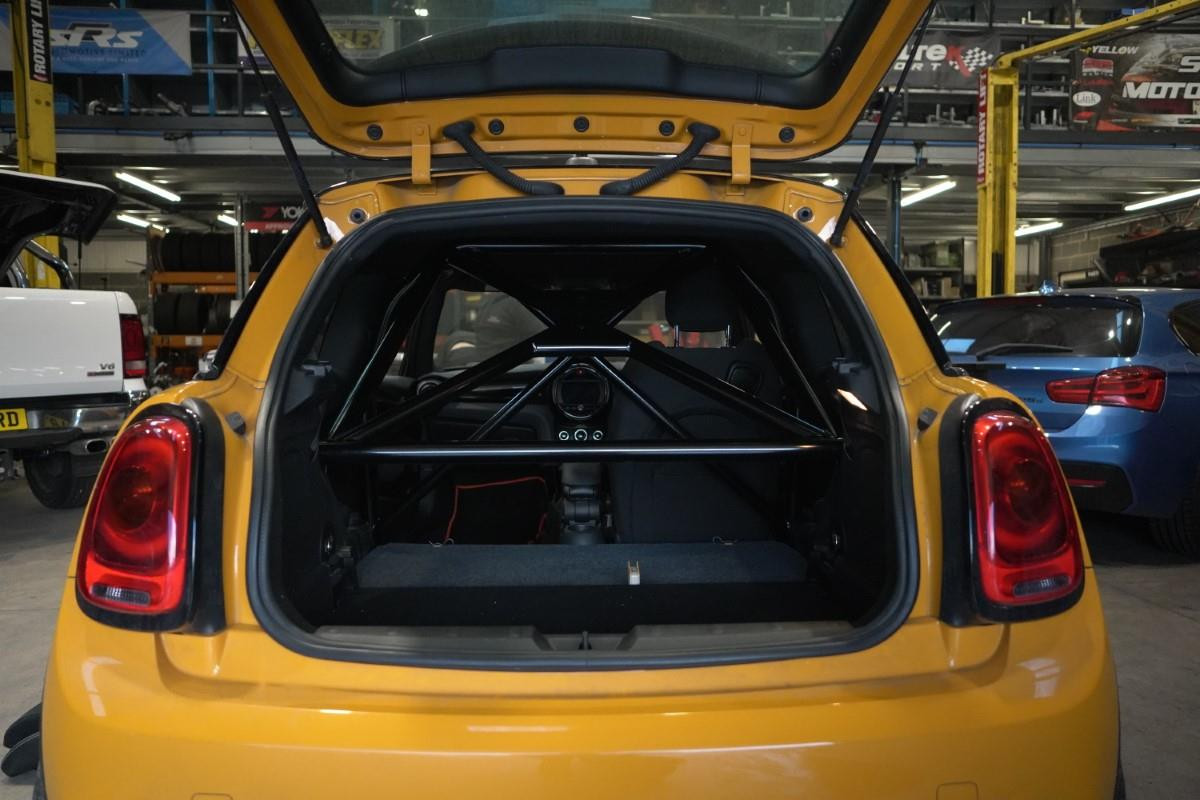 Mini F56 – Bolt In Half Cage Mini F56 – Bolt In Half Cage