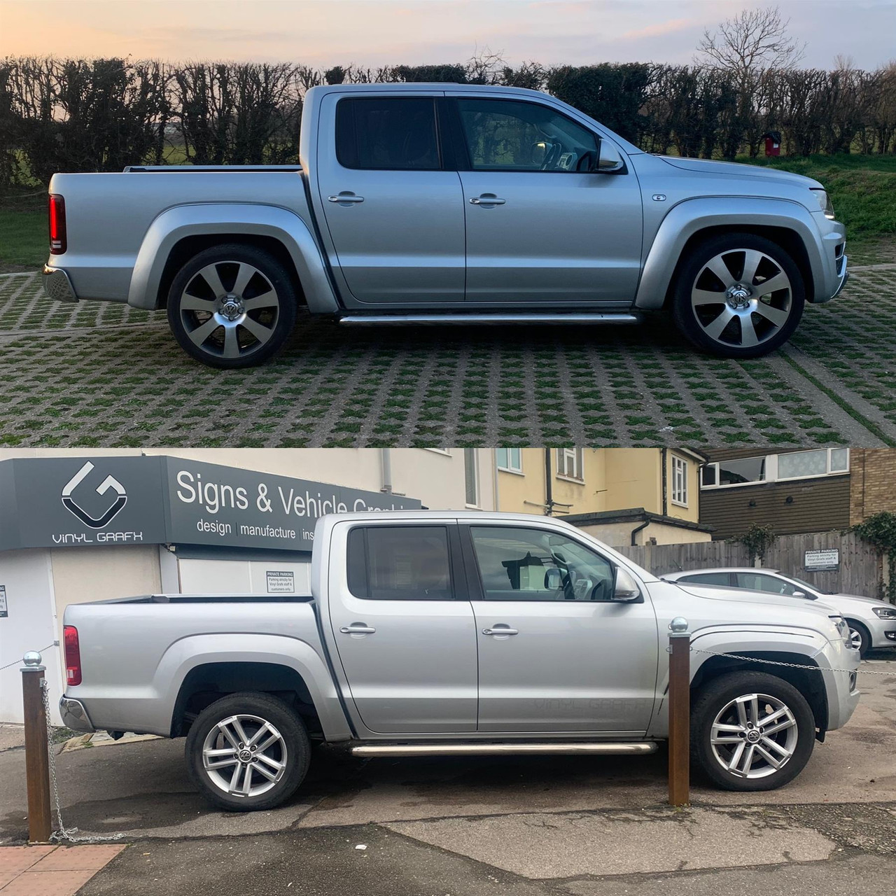 Darkside VW Amarok Bilstein Lowering Kit