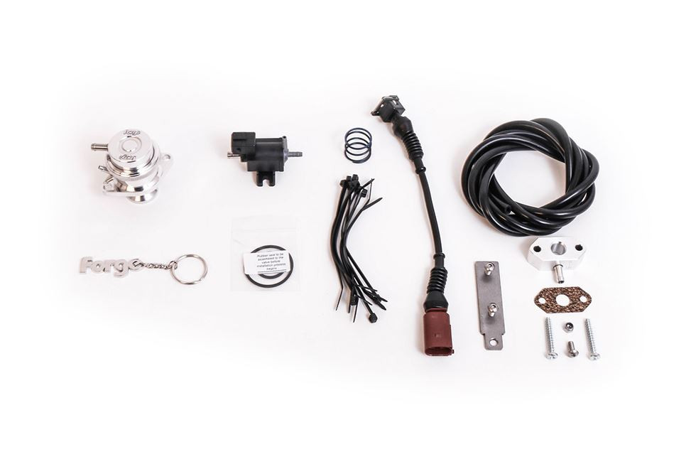 Forge Motorsport Recirculation Valve and Kit for Audi, VW, SEAT, and Skoda 1.4 TSI