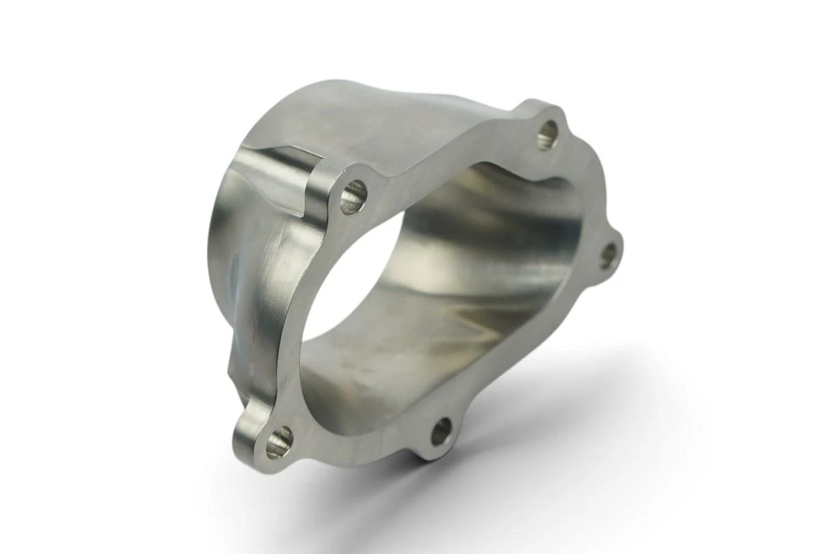 CNC Machined Downpipe Flange for Audi SQ5 / A6 / A7 3.0 Bi-Turbo TDI
