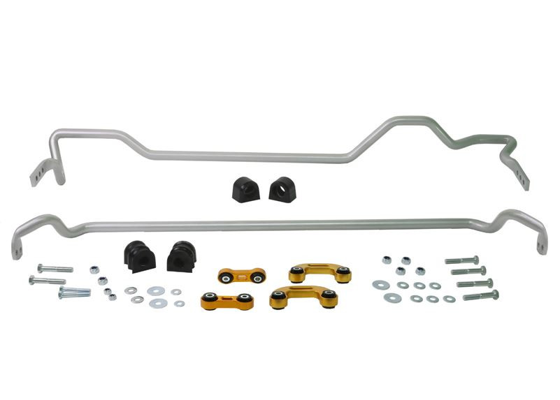 Whiteline Front and Rear Sway Bar - Vehicle Kit for Subaru Impreza 02-03